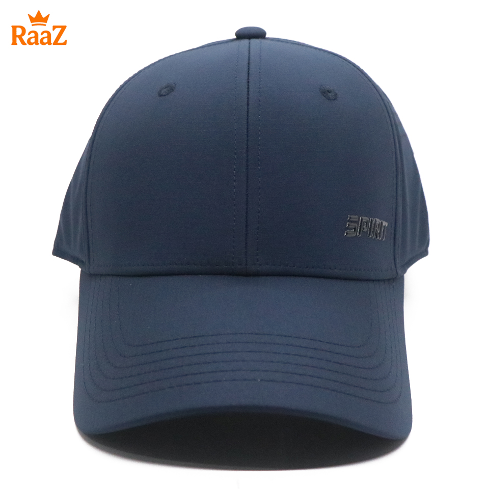 Picture of Navy Blue Sprit Logo Stylish Breathable Parachute Mesh Outdoor Cap For Men
