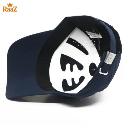 Picture of Navy Blue Sprit Logo Stylish Breathable Parachute Mesh Outdoor Cap For Men