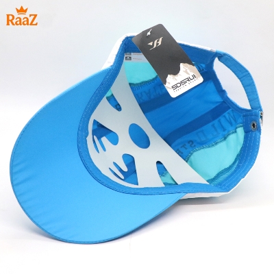 Picture of Sky Blue Skate Ultra-Lightweight Parachute Mesh Running Cap For Men
