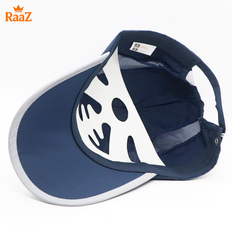 Picture of Navy Blue SDSRUL Ultra-Lightweight Parachute Mesh Running Cap For Men