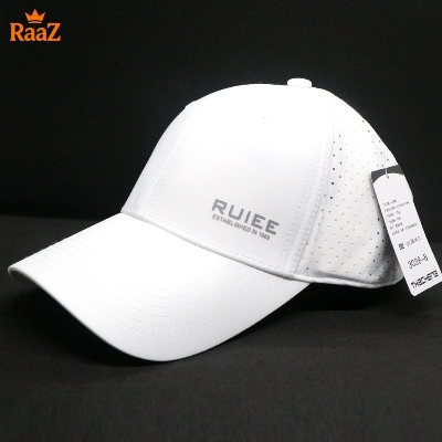 Picture of Full White RUIEE Lightweight Quick-Dry Parachute Mesh Sports Cap For Men