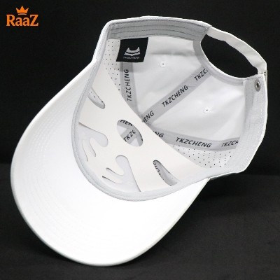 Picture of Full White RUIEE Lightweight Quick-Dry Parachute Mesh Sports Cap For Men