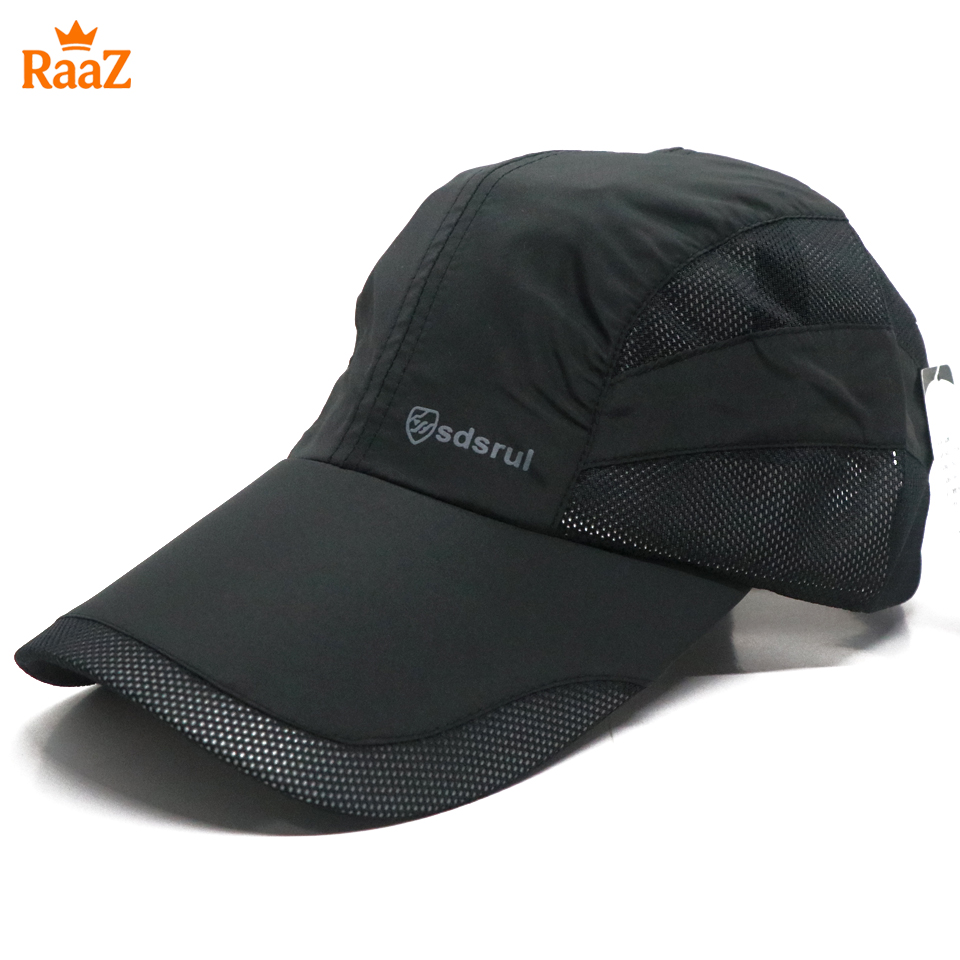 Picture of Black SDSRUL Elegant Parachute Mesh Fashion Cap For Men