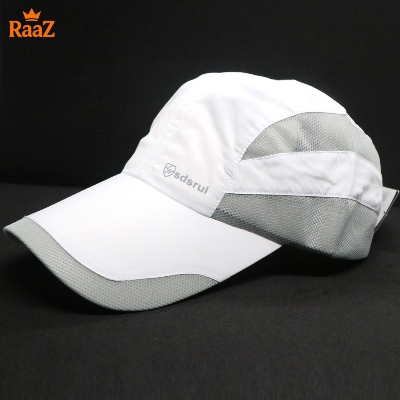 Picture of Full White SDSRUL Lightweight Quick-Dry Parachute Mesh Sports Cap For Men