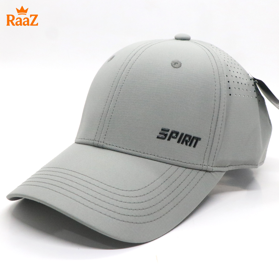 Picture of Silver Spirit Logo Ultra-Lightweight Parachute Mesh Running Cap For Men