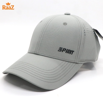 Picture of Silver Spirit Logo Ultra-Lightweight Parachute Mesh Running Cap For Men