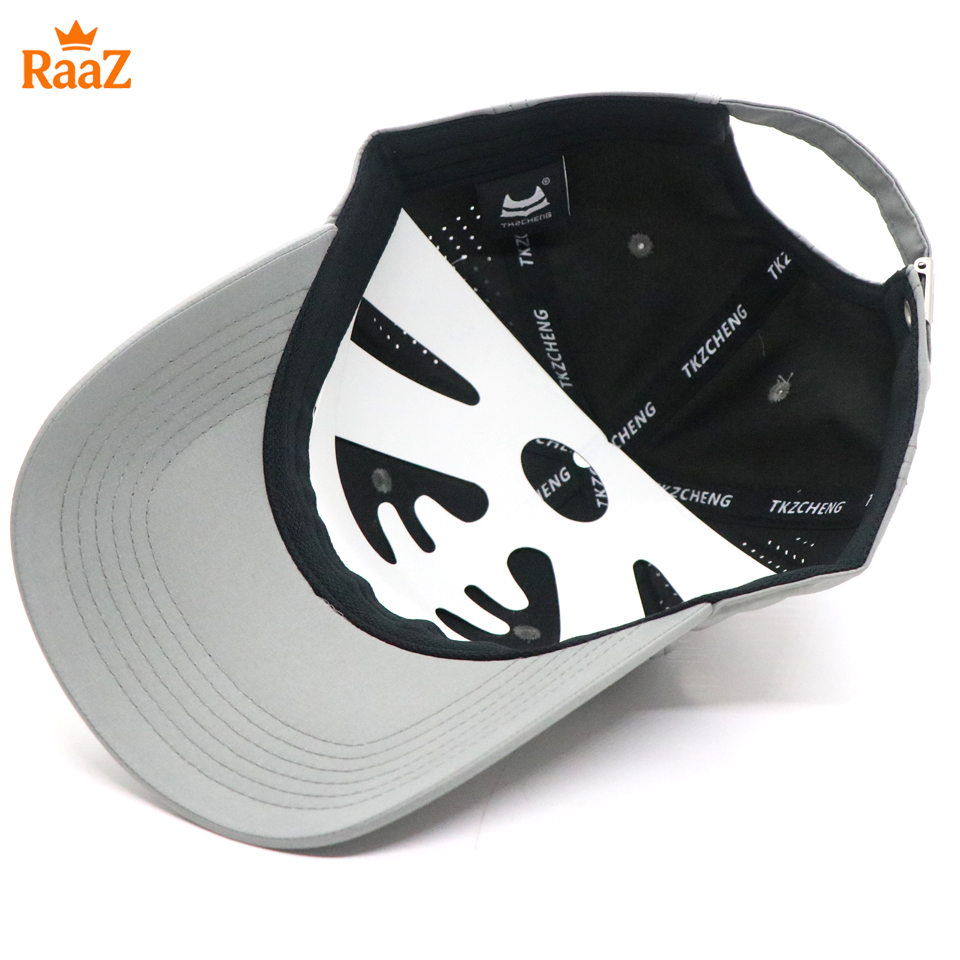 Picture of Silver Spirit Logo Ultra-Lightweight Parachute Mesh Running Cap For Men