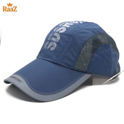 Picture of Navy Blue Summer Cool Parachute Mesh Snapback Cap For Men