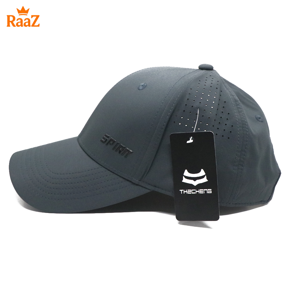 Picture of Ash Spirit Logo Ultra-Lightweight Parachute Mesh Running Cap For Men