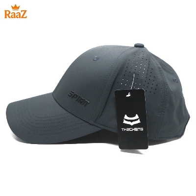 Picture of Ash Spirit Logo Ultra-Lightweight Parachute Mesh Running Cap For Men