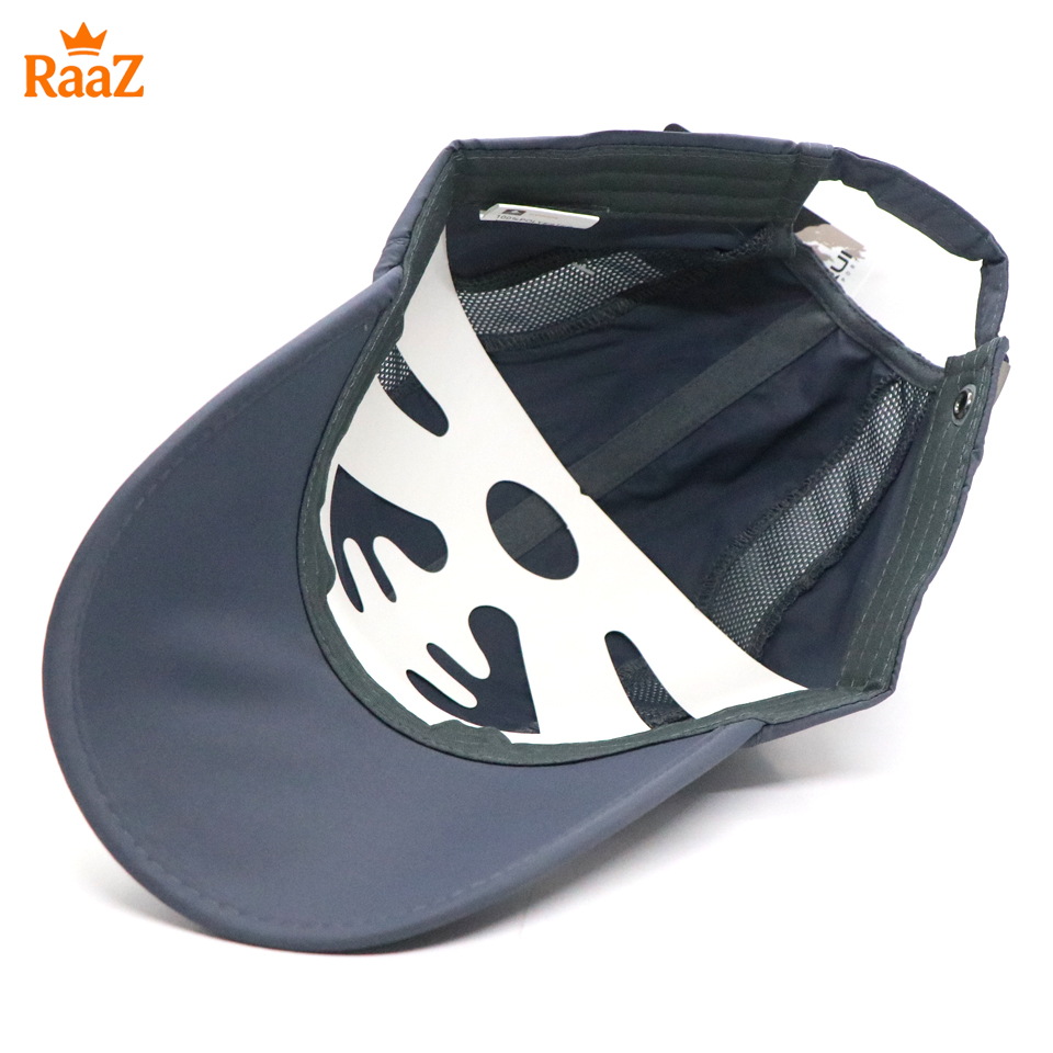 Picture of Grey SDRUI Ultra-Lightweight Parachute Mesh Running Cap For Men