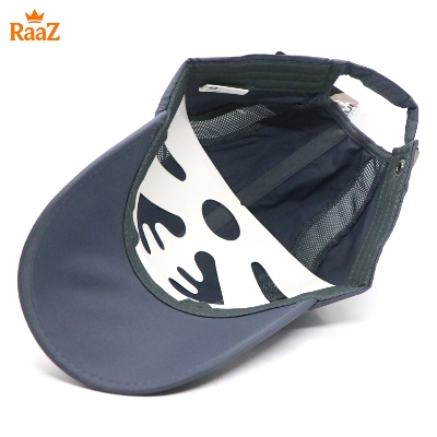 Picture of Grey SDRUI Ultra-Lightweight Parachute Mesh Running Cap For Men