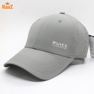Picture of Silver Ruiee Logo Lightweight Quick-Dry Parachute Mesh Sports Cap For Men