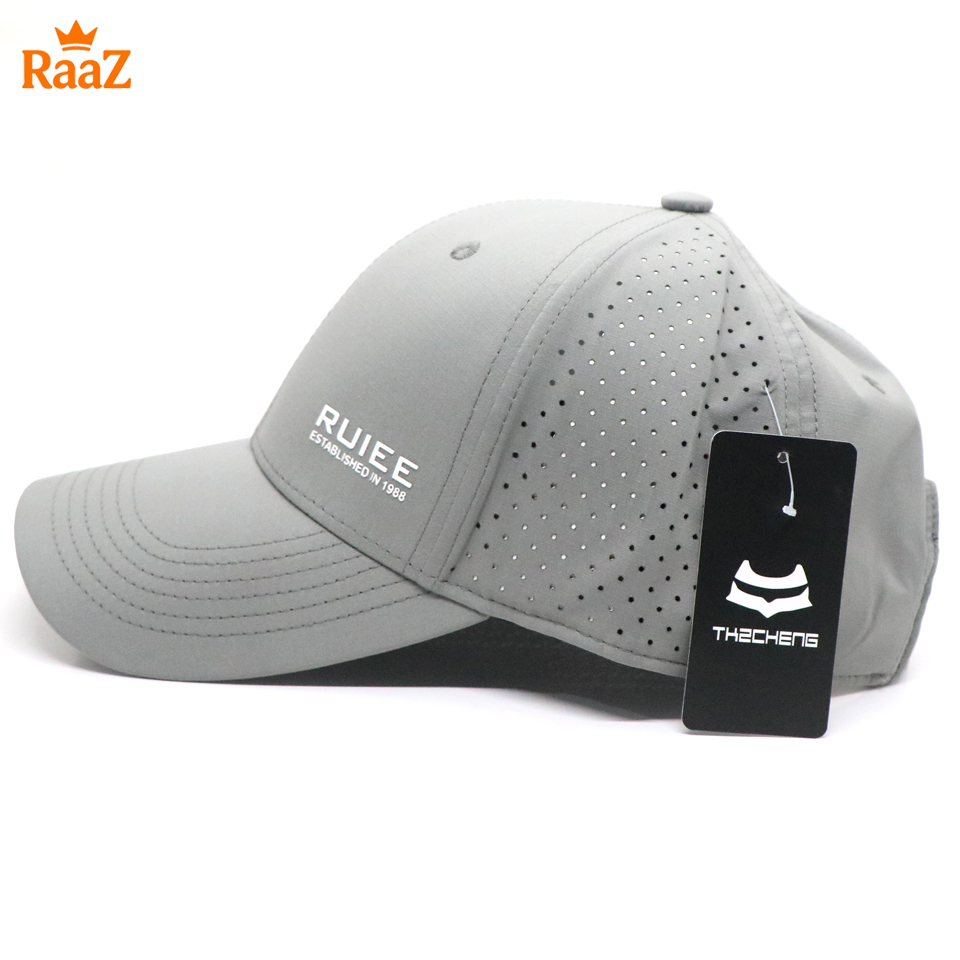 Picture of Silver Ruiee Logo Lightweight Quick-Dry Parachute Mesh Sports Cap For Men