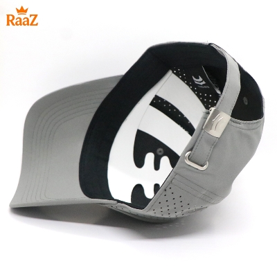 Picture of Silver Ruiee Logo Lightweight Quick-Dry Parachute Mesh Sports Cap For Men
