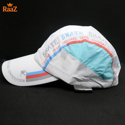 Picture of White Skate Elegant Parachute Mesh Fashion Cap For Men