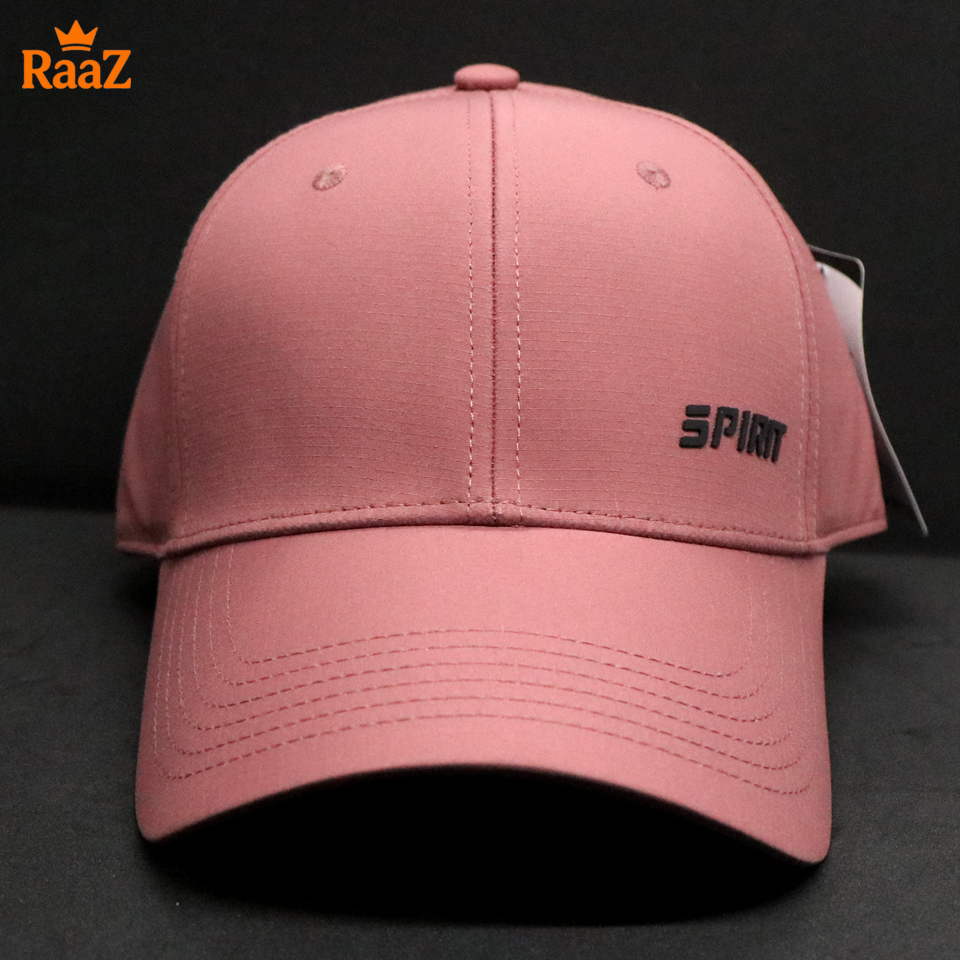 Picture of Pink SPIRIT Logo Durable Parachute Mesh Everyday Wear Cap For Men