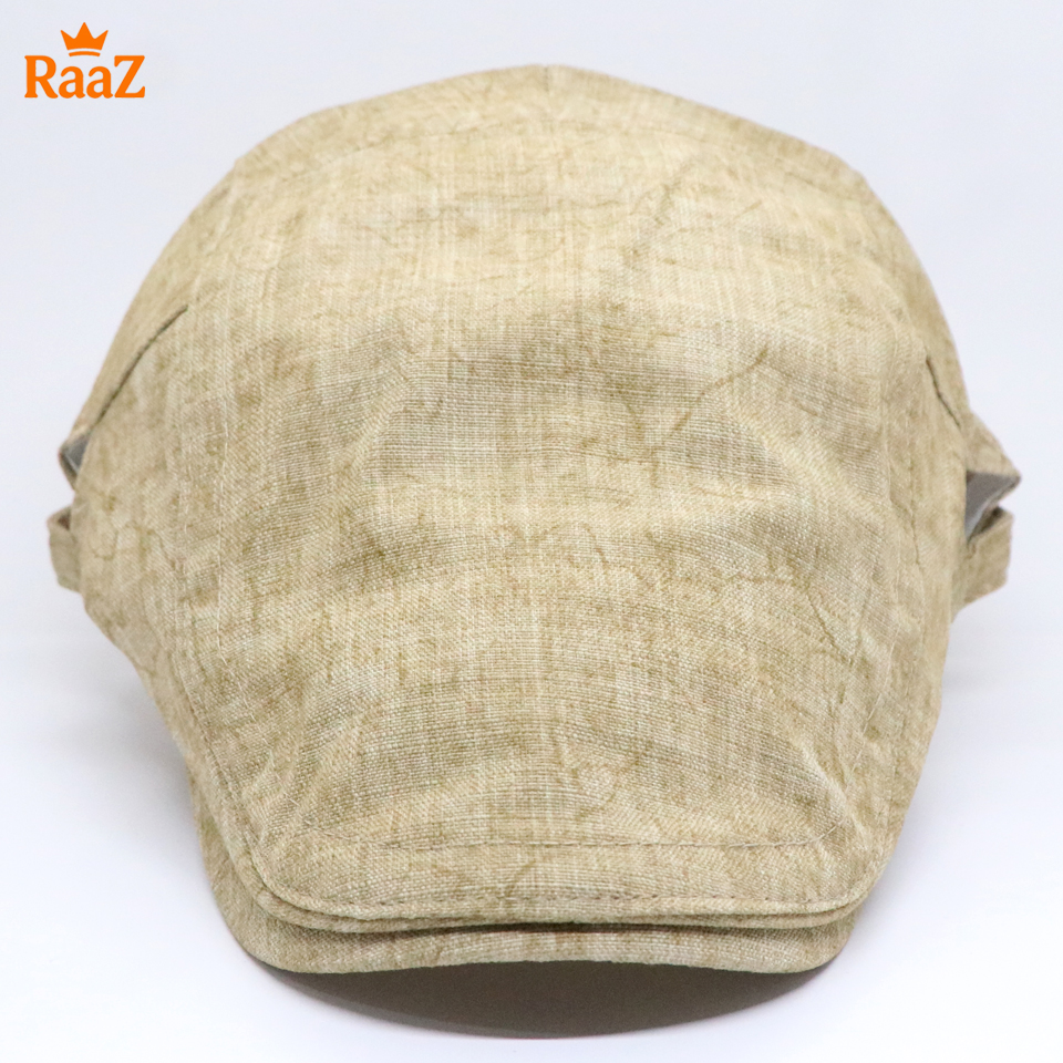 Picture of Brown Casual Retro Newsboy Flat Cap – Comfortable Cotton Fabric