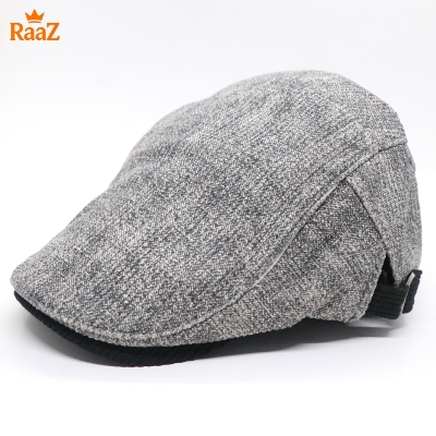 Picture of Ash Wool Elegant Retro Style Flat Cap for Men