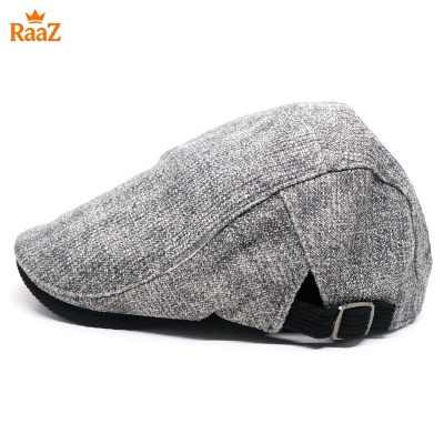 Picture of Ash Wool Elegant Retro Style Flat Cap for Men