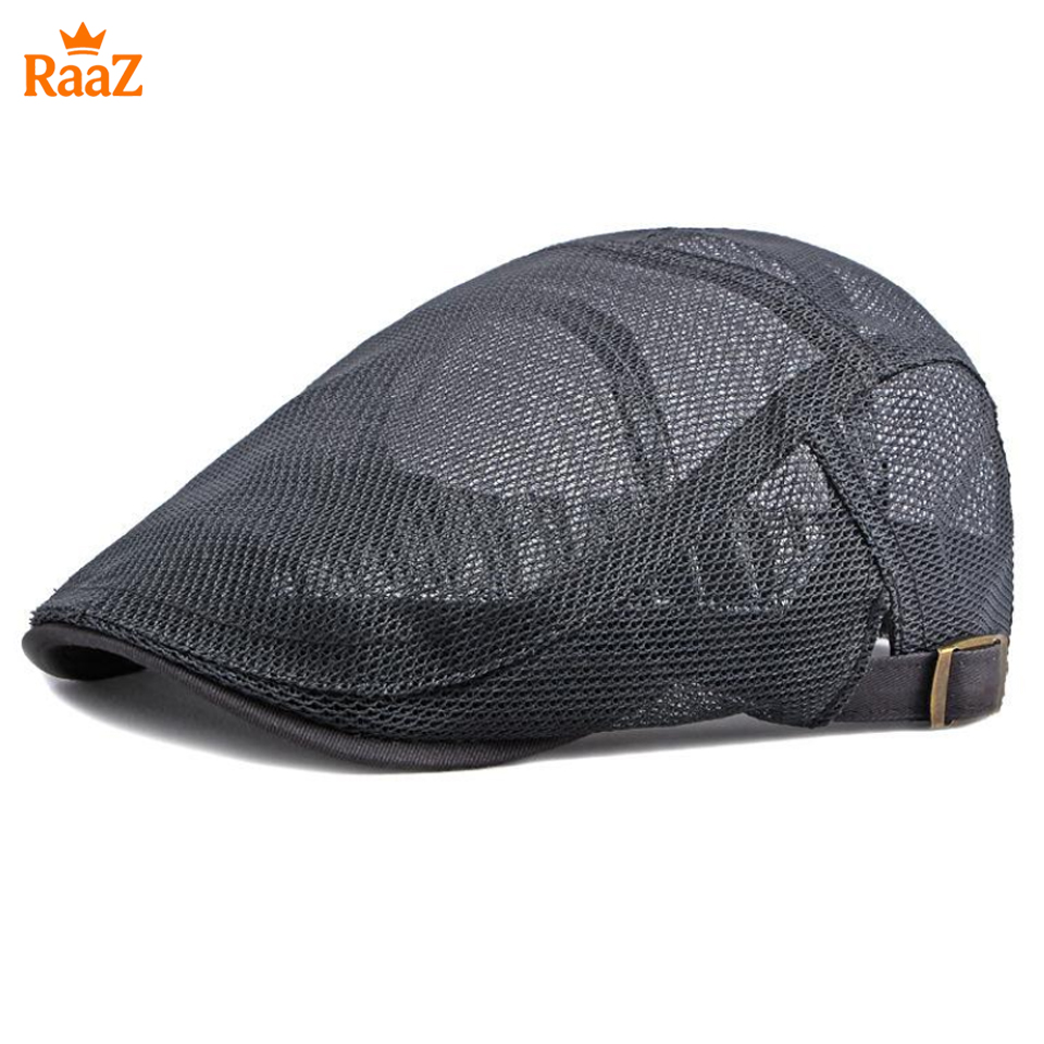Picture of Lightweight Summer Mesh Flat Cap for Men – Breathable Outdoor Hat