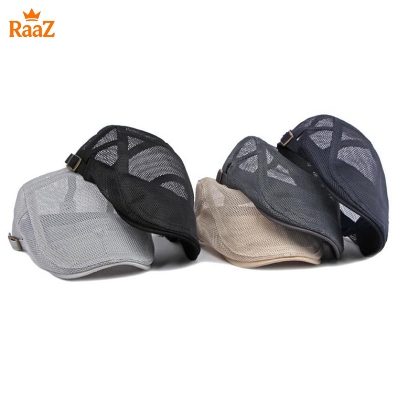 Picture of Lightweight Summer Mesh Flat Cap for Men – Breathable Outdoor Hat