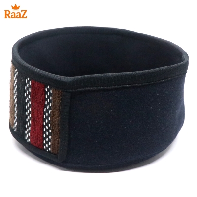 Picture of Navy Blue Handcrafted Wool Pakol Hat Traditional Shah Cap Tupi