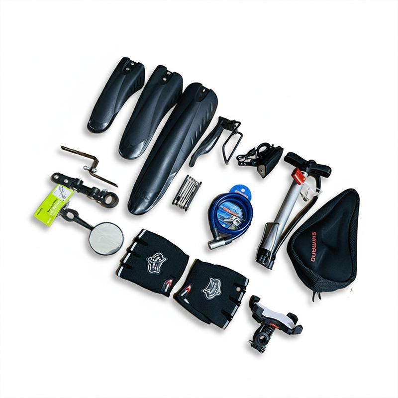 Picture of Bicycle Accessories 10 Item - Standard Package (Black)