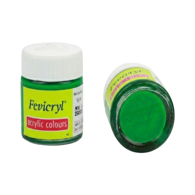 Picture of 15ml, 10 ml Fevicry Acrylic & Fabric Color in Jar for  Artist