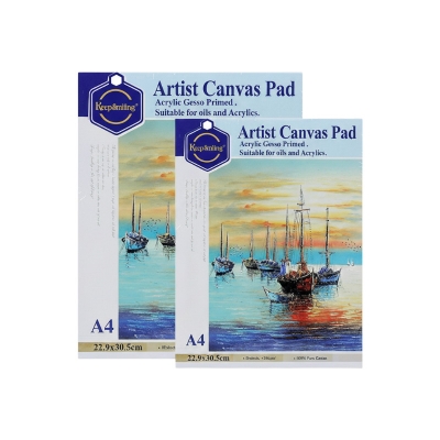 Picture of Canvas Pad By KeepSmiling  10 Sheet A3 (11.7 x 16.5in)