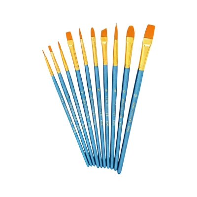 Picture of Keep Smiling Art Paint Brush Set-10 pcs Set