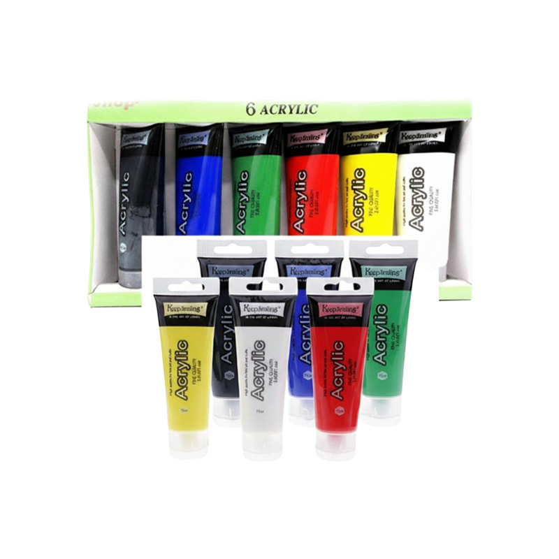 Picture of KeepSmiling Acrylic Colour 75ml 6 Shades, Keep Smiling