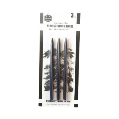 Picture of keep smiling woodless graphite pencils 3 pcs