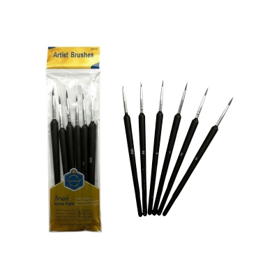 Picture of Keep Smiling Detailed Brushes Set Of 6 Pieces