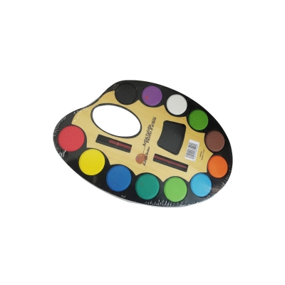 Picture of Artist Palette Water Colour Set of 12 Color +1Paint Brush