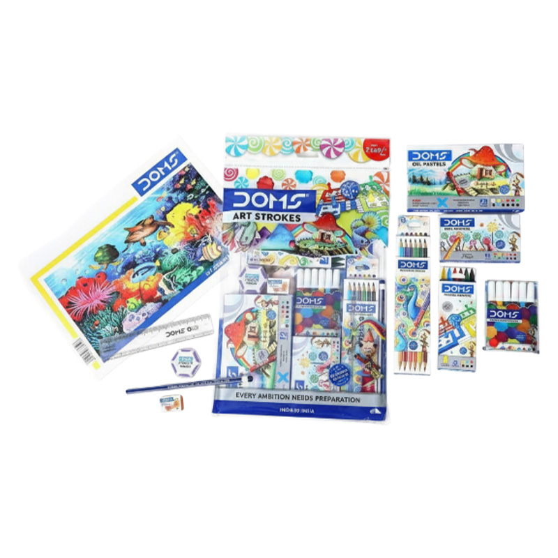 Picture of DOMS Art Strokes Kit, 8pcs Set for painting & Drawing