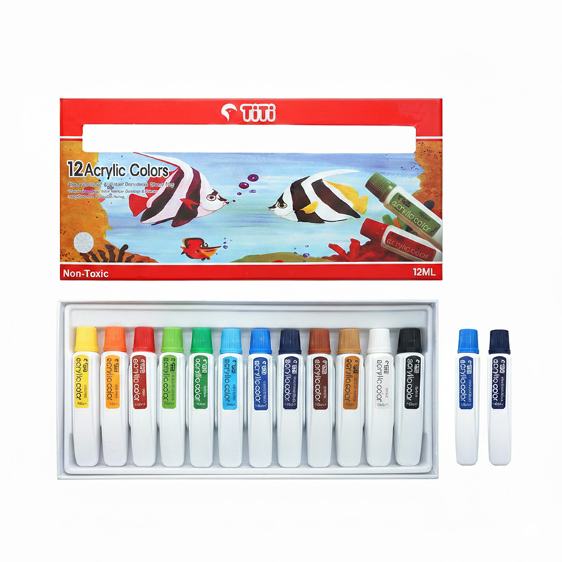 Picture of Titi Acrylic Colors 75 ml 12 Shades