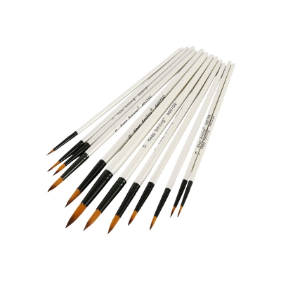 Picture of Keep Smiling Artist Round Brush Set 12 Pcs