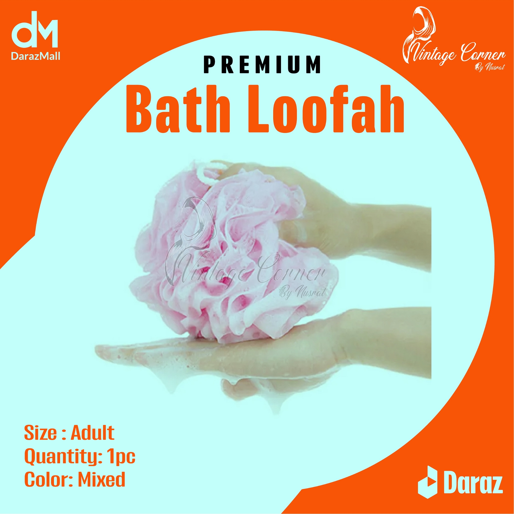 Picture of Loofah Flower Bath Shower Wash Sponge