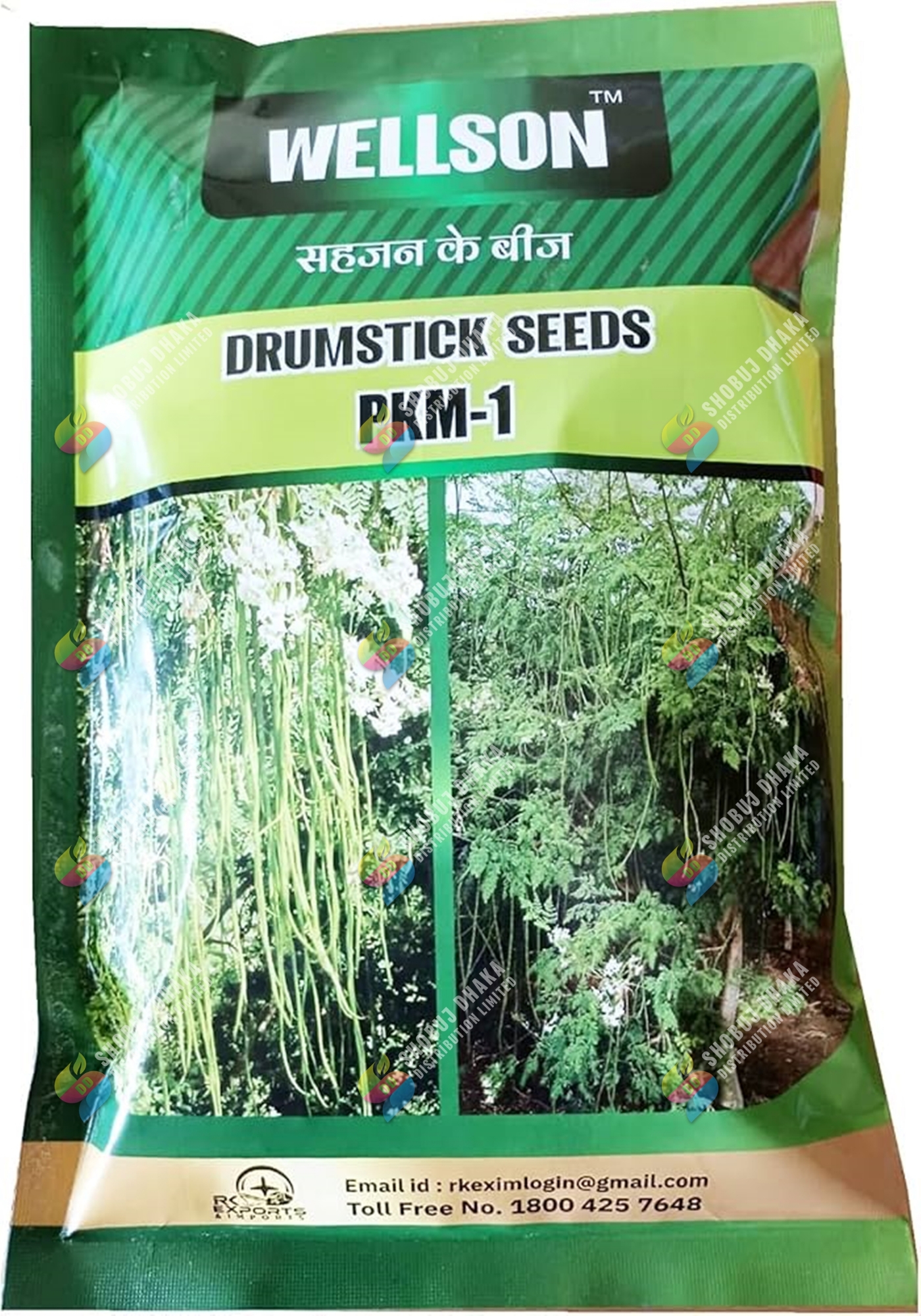 Picture of PKM1 Moringa (sajna) Seeds All Season 3 pcs