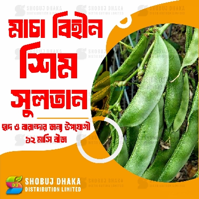 Picture of F1 Hybrid Sultan Shim Seeds 10gm Brand Pack (মাচা লাগে না)