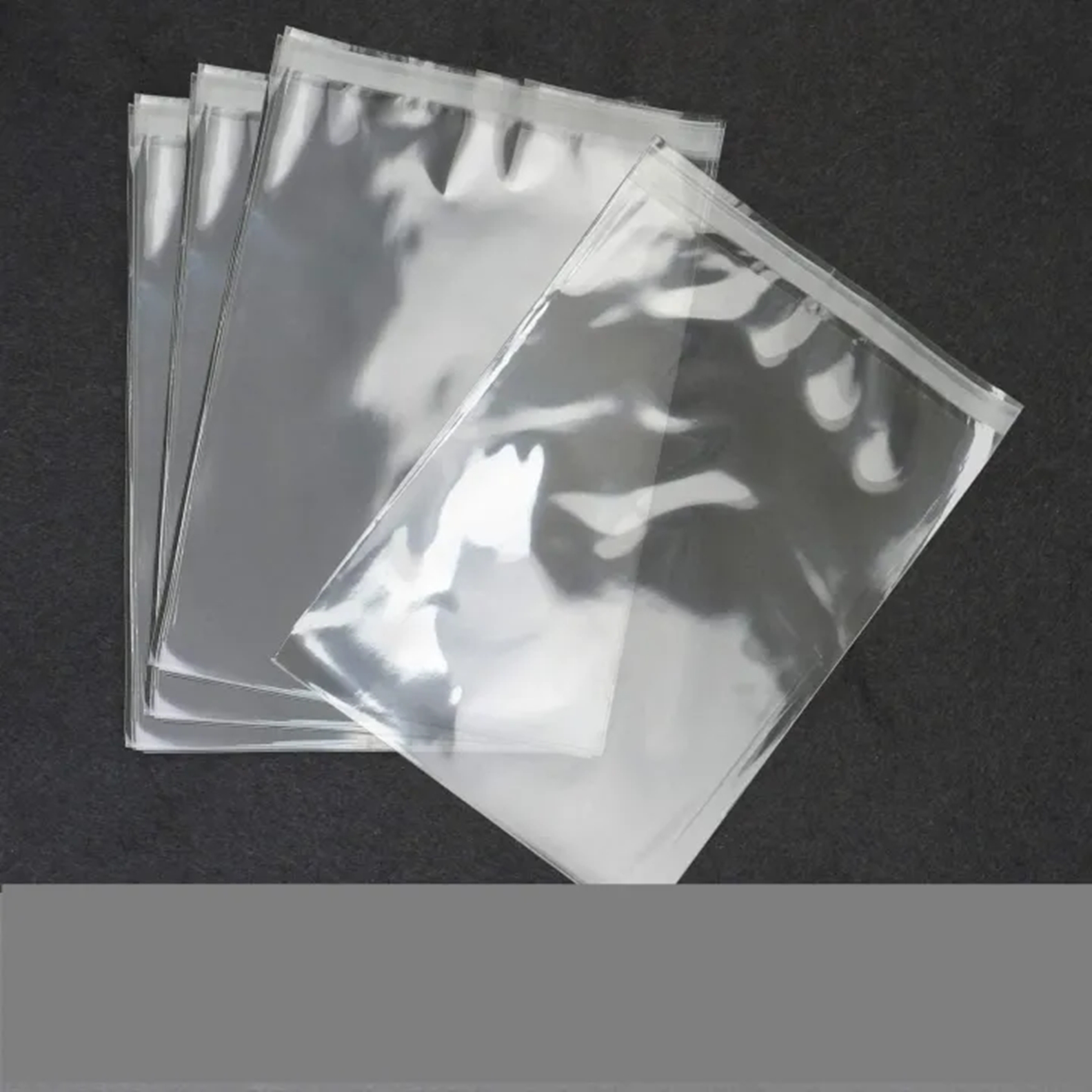 Picture of Bundle of 50 Crystal Cellophane Crystal Cellophane Poly for Packaging Material Print Label