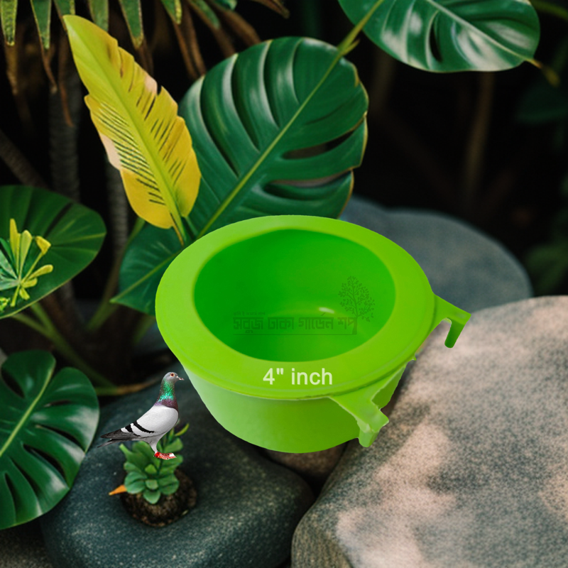 Picture of 10pcs Strong Plastic Food Pot for Birds