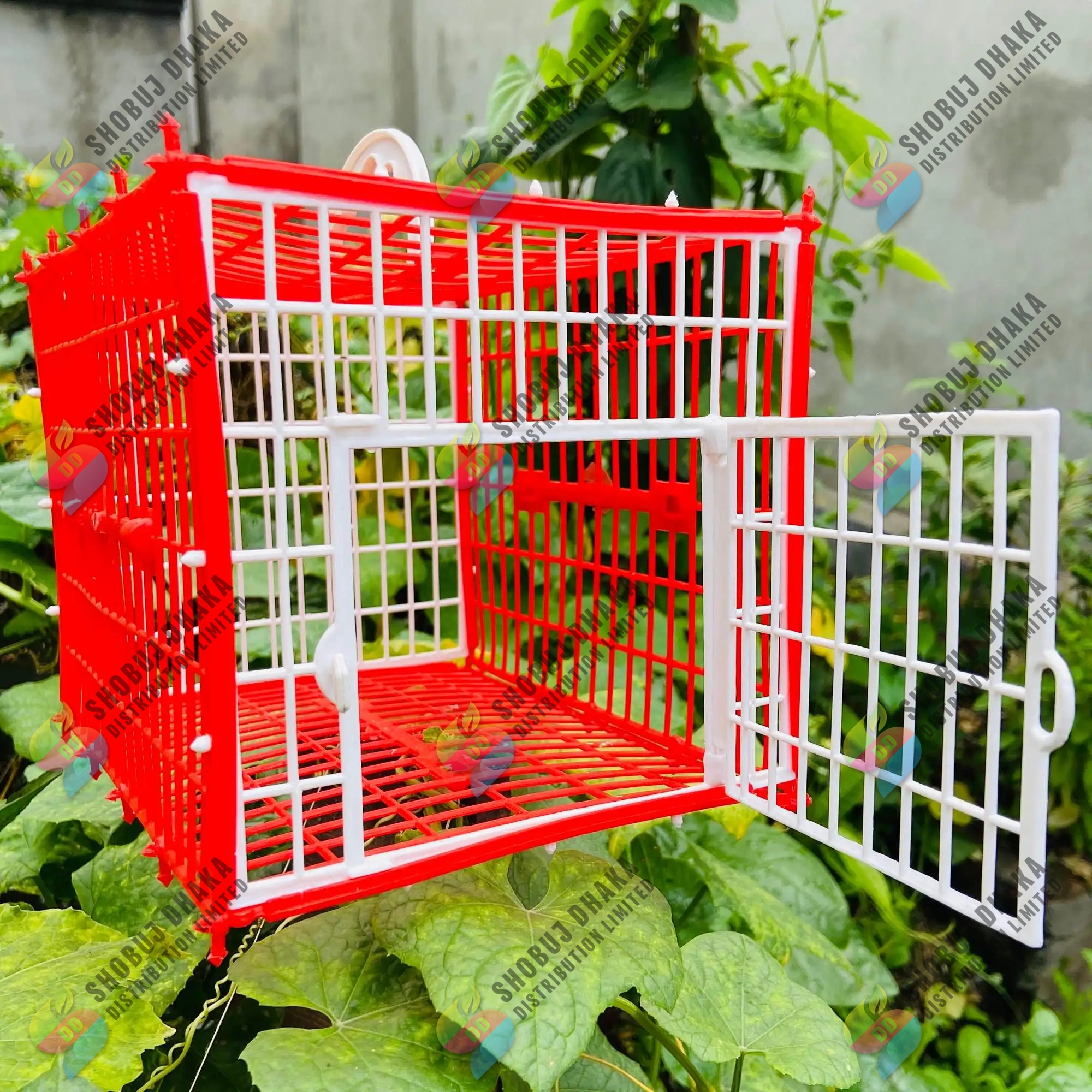 Picture of Birds Carrying Cage Only for Small Birds 1pc (Folding) Mix Color 8x6inch