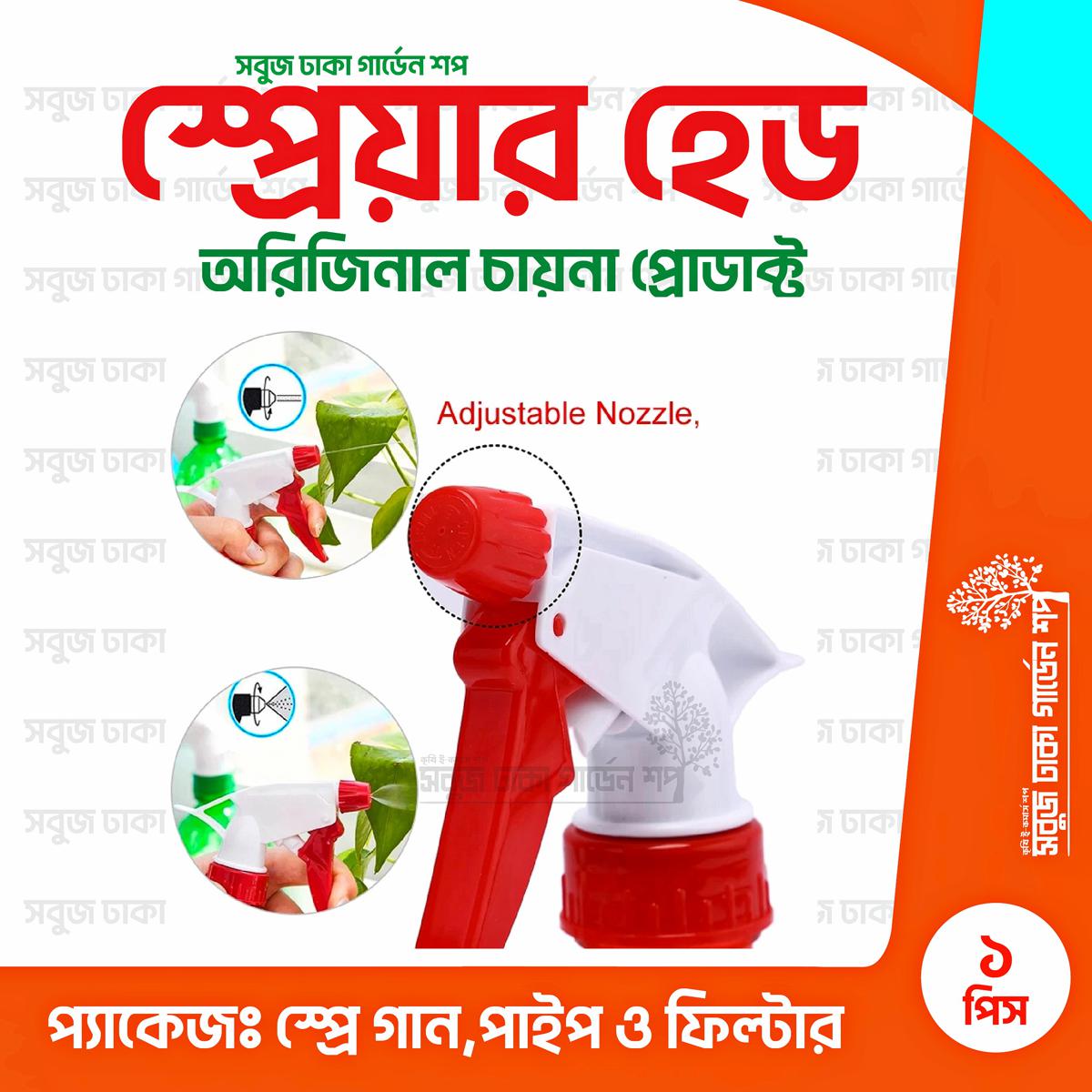 Picture of Trigger Sprayer Spray Nozzle Head Plastic Bottle Spray Head-1 Piece