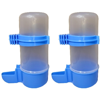 Picture of CHINA Bird Automatic Water Drink Container Food Dispenser Feeding Supplies Hanging in Birds Cage 1pcs