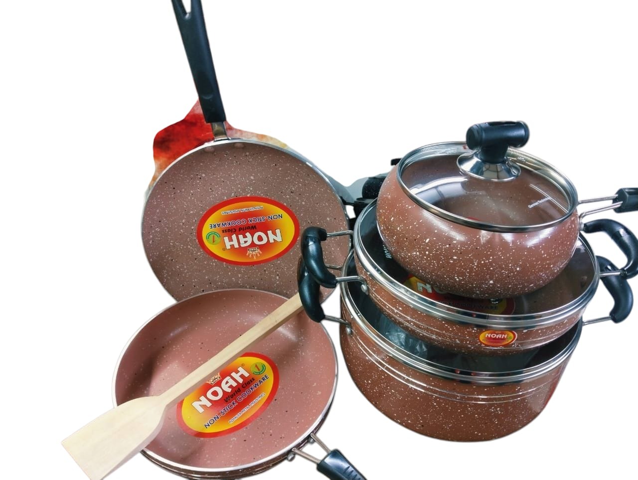 Picture of Noah 8 Pcs Cookware Set + Free 10 Pcs Gift 🎁