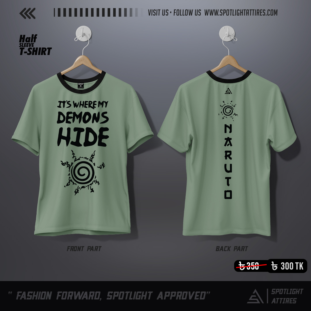 Picture of Naruto X imagine Dragons Mint T-Shirt