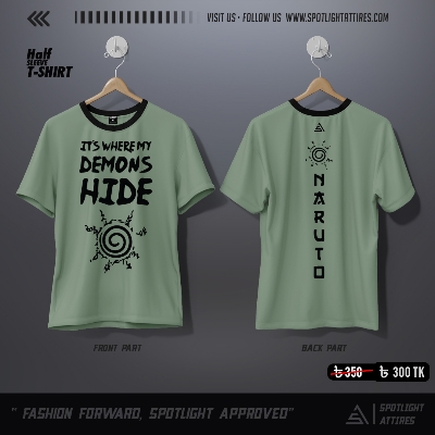 Picture of Naruto X imagine Dragons Mint T-Shirt