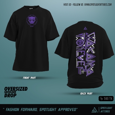 Picture of Marvel - Black Panther Drop Shoulder